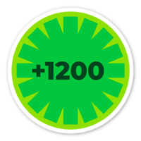 +1200